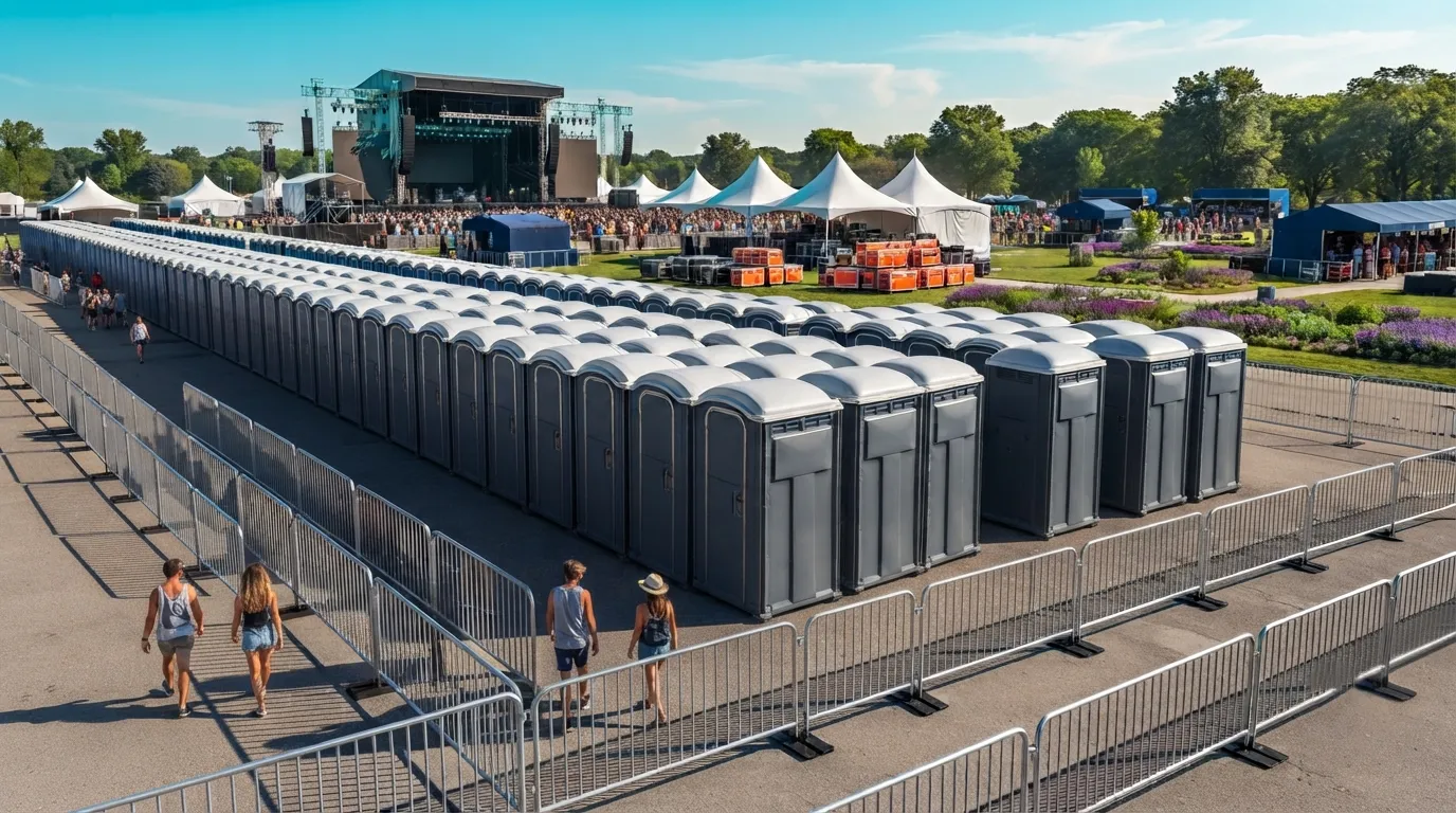 Festival Restroom Rental in Cary, NC