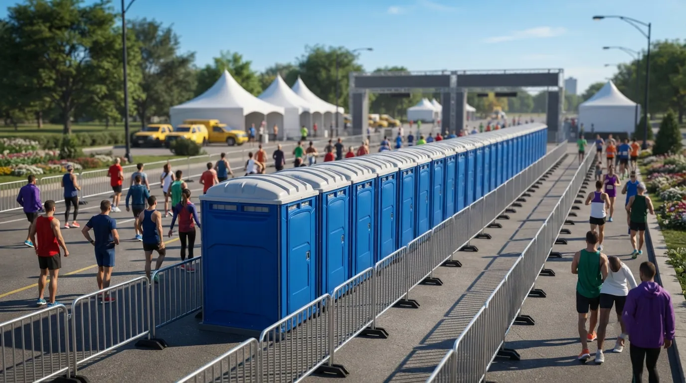 Marathon and Race Restrooms in Cary, NC